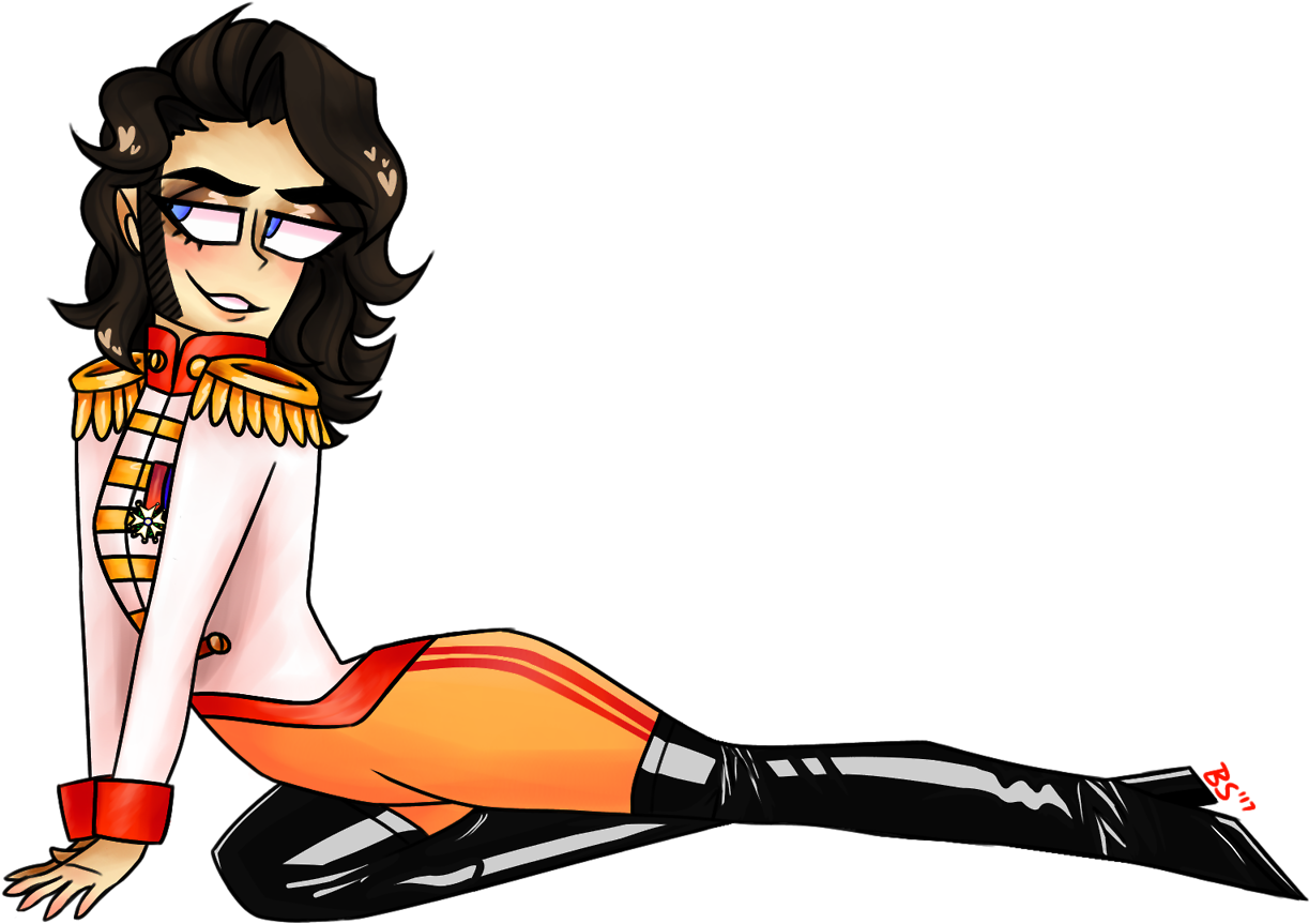 “joachim Murat Laying Across Thy Screen Like A Sexy - Cartoon Clipart (1280x880), Png Download