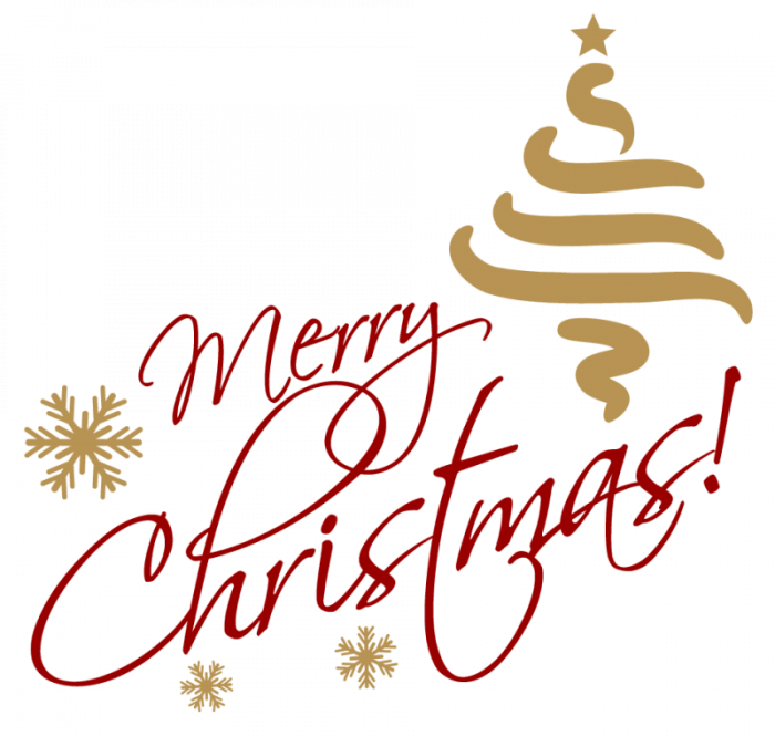 Merry Christmas Scritta Png - Merry Christmas Transparent Png Clipart (700x665), Png Download