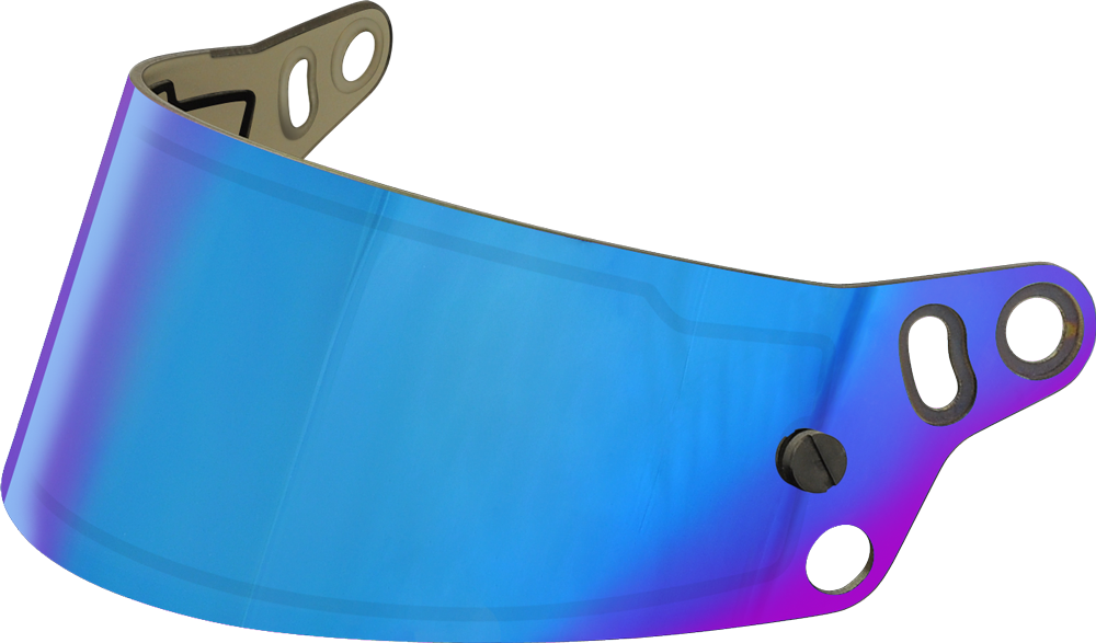 Visor Rs3 Ml Blue - Bell Helmet Iridium Shield Clipart (1000x587), Png Download