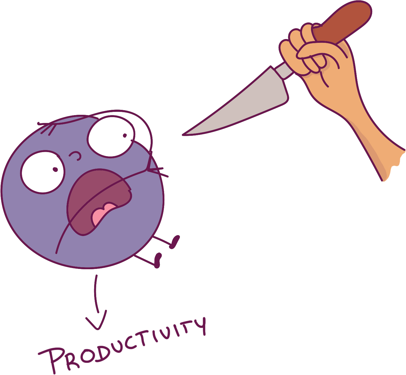 Constantly Checking Your Email Can Kill Your Productivity Clipart (1500x1500), Png Download