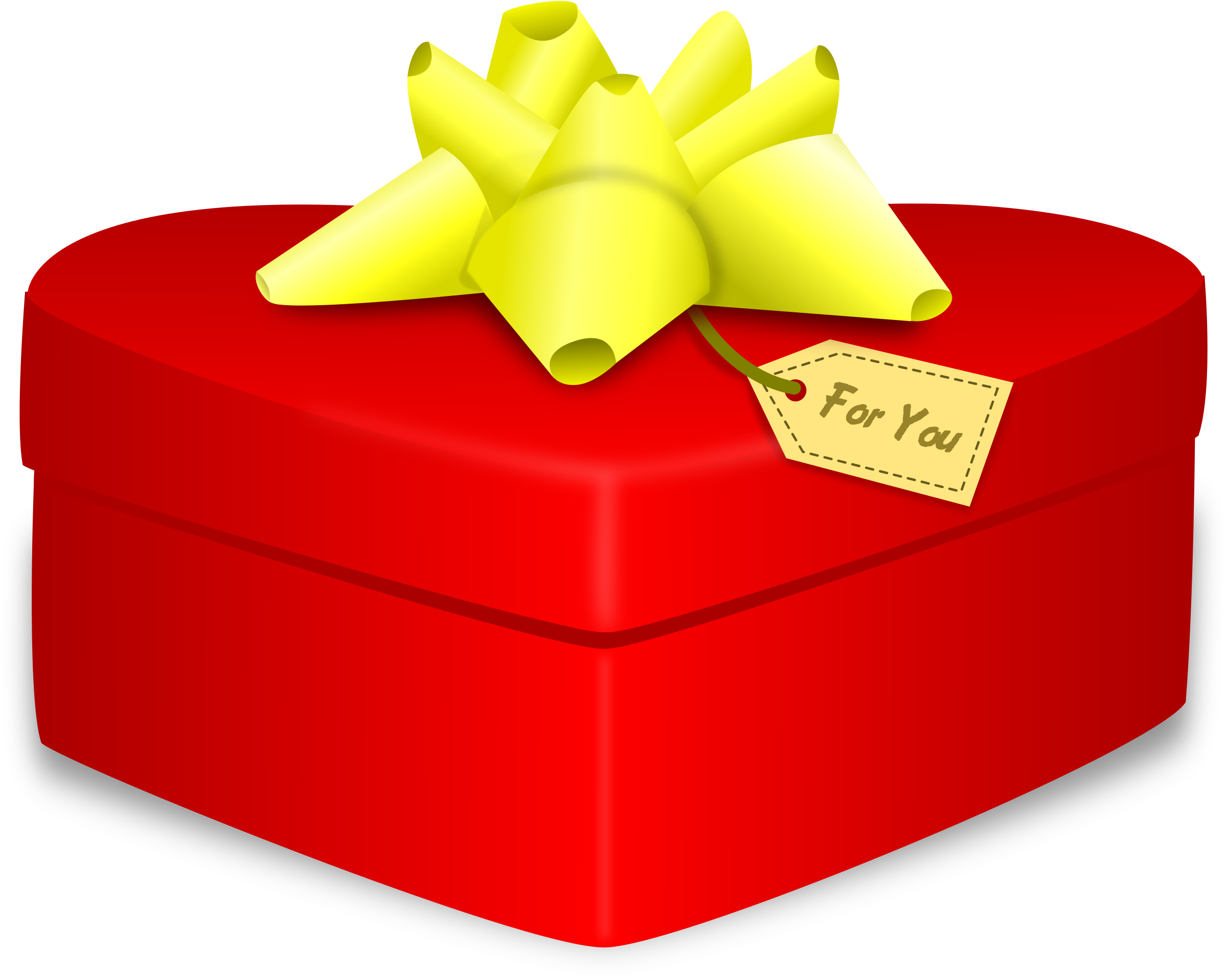 This Free Icons Png Design Of Gift Valentine Clipart (2400x1917), Png Download