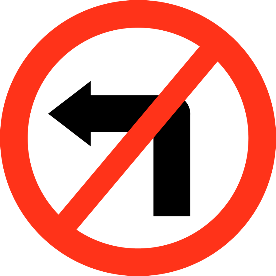 Warning Sign Clipart - Traffic Sign - Png Download (900x900), Png Download