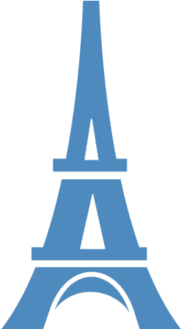 Paris Clipart Transparent Background - Transparent Background Eiffel Tower - Png Download (640x480), Png Download