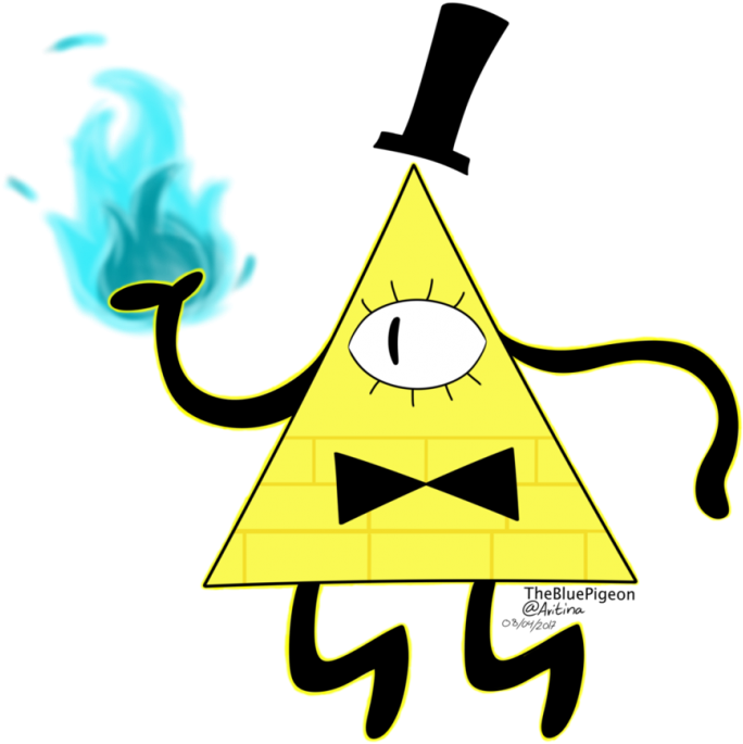 Gravity Falls Bill Png Clipart (700x709), Png Download