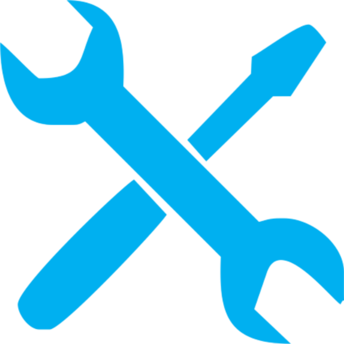 Connect New Freestanding Washing Machine - Hammer And Spanner Png Clipart (699x700), Png Download