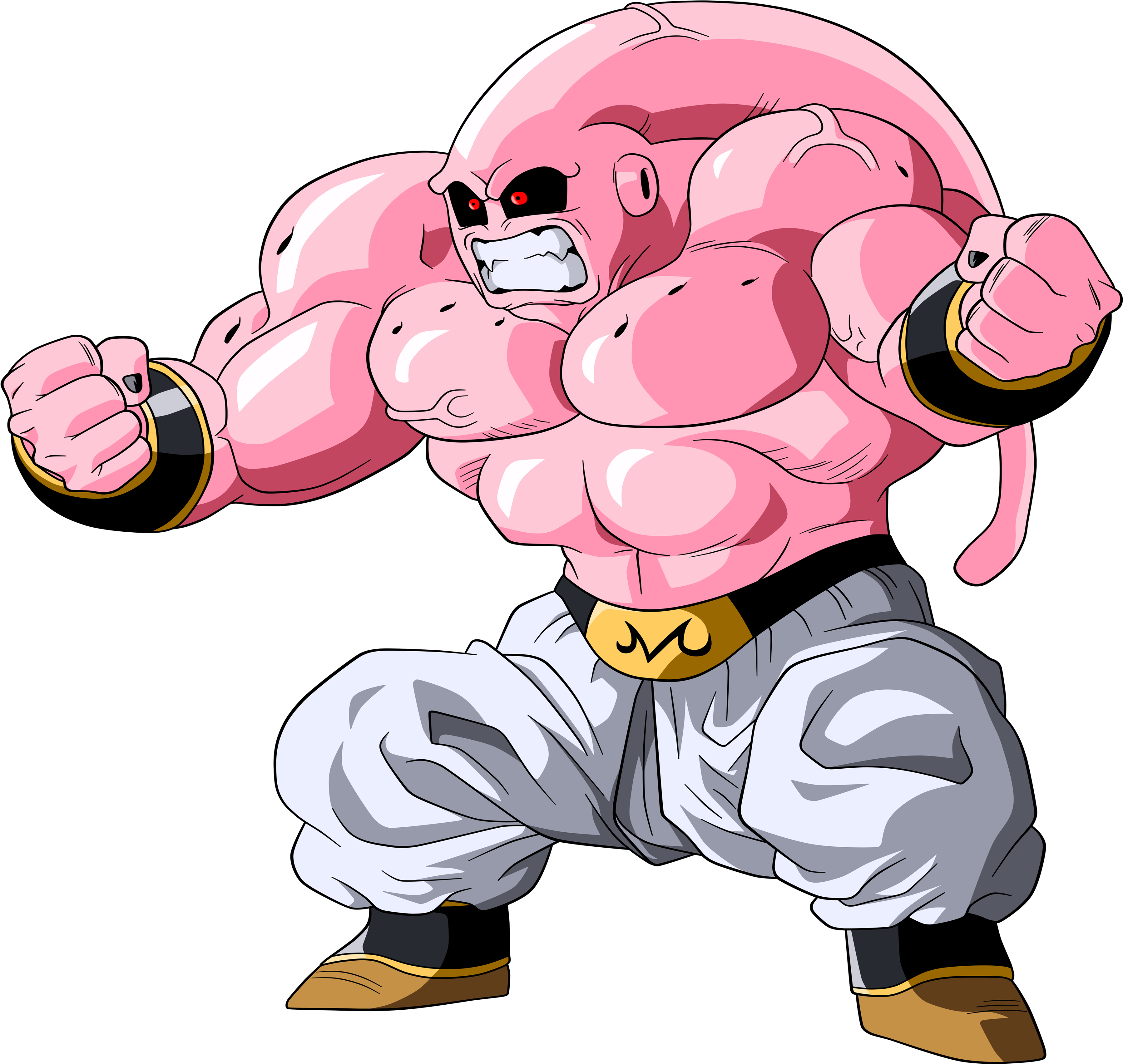 Ultra Buu - Dragon Ball Z Buu Png Clipart (5000x4000), Png Download