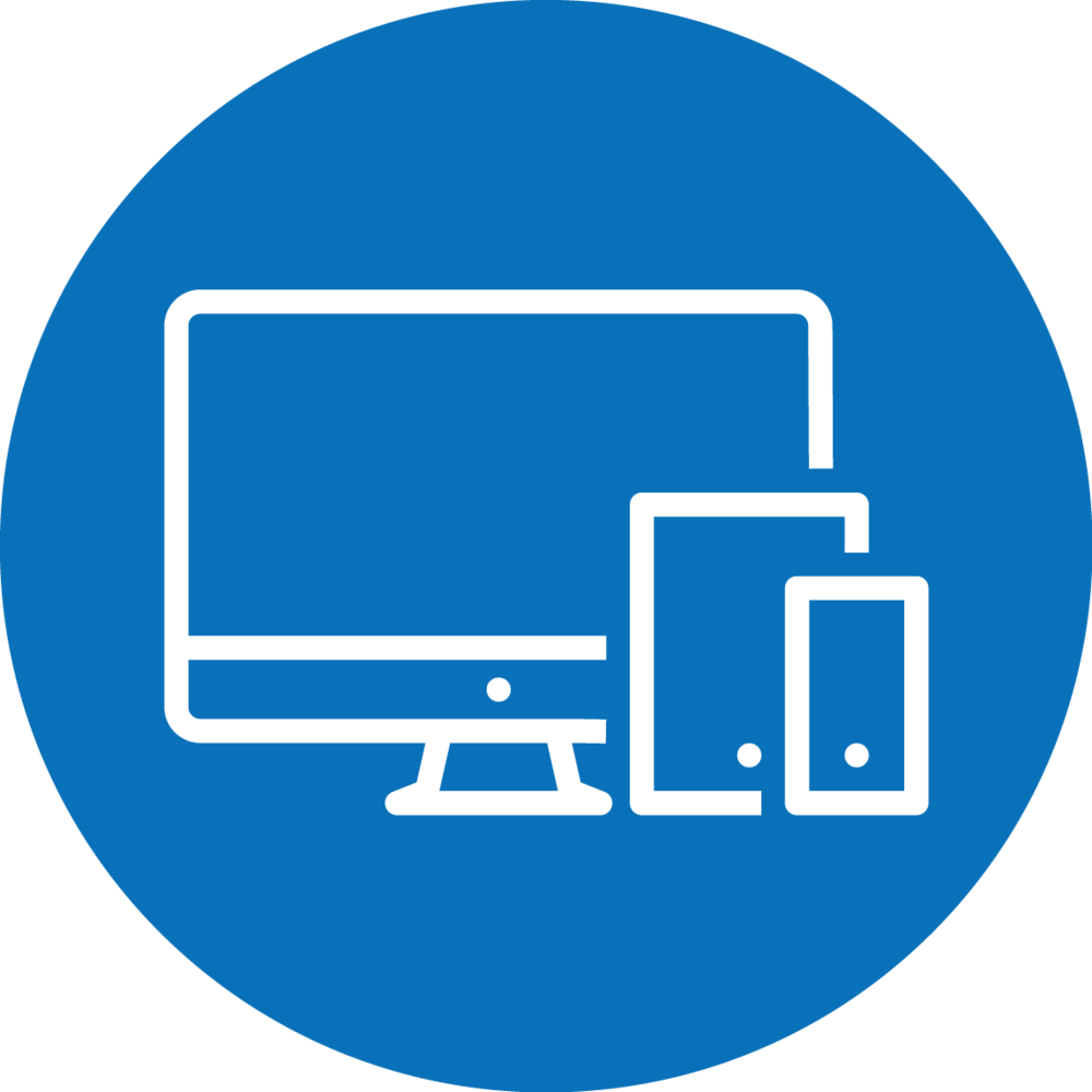 Devices Icon - Blue Book Vector Icon Clipart (1000x1000), Png Download