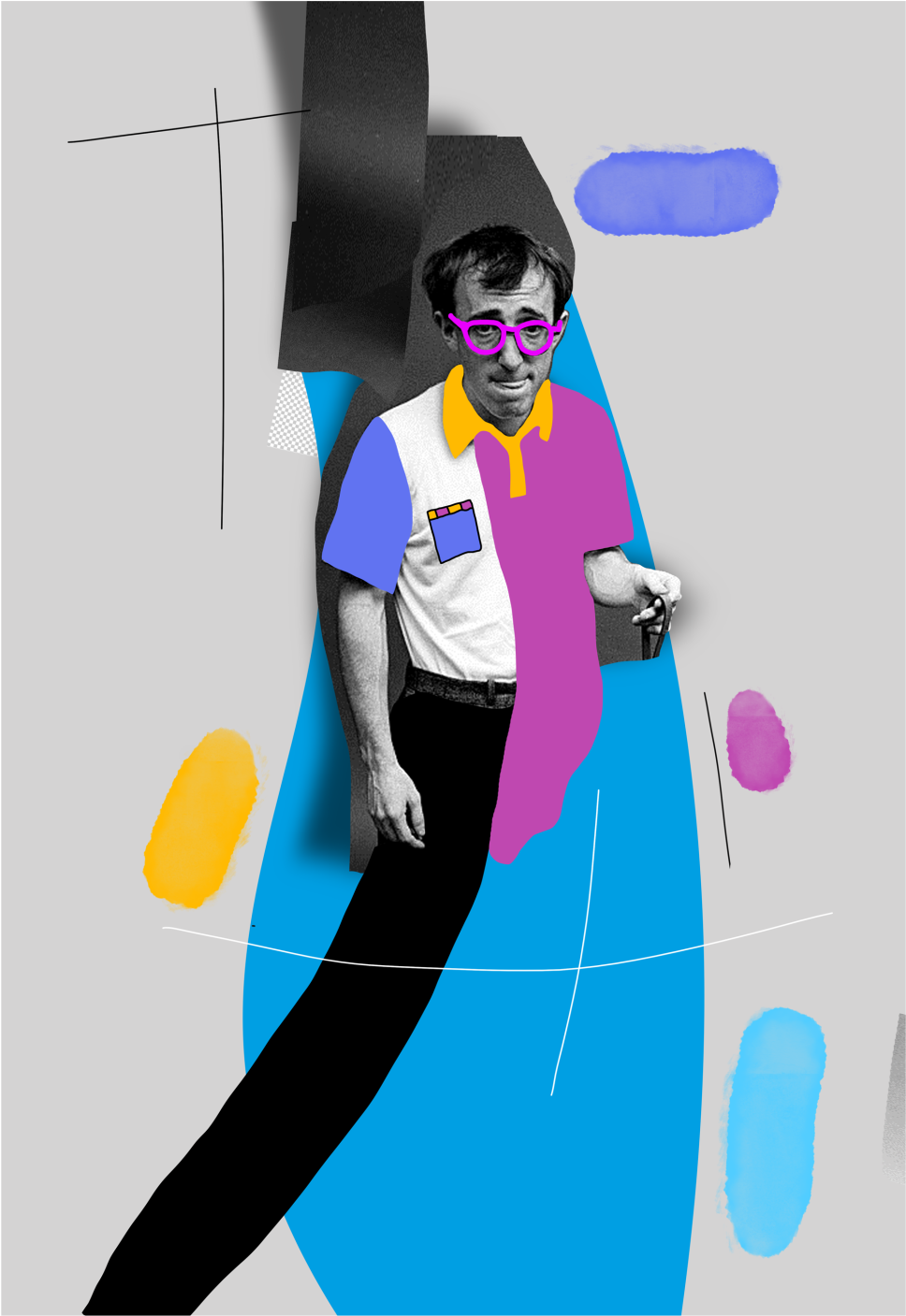 Selman Hoşgör, Midnight In Woody's Color, 2016 Behance - Cartoon Clipart (1280x1811), Png Download