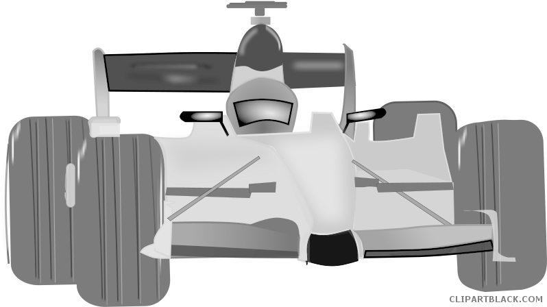 Race Car Transportation Free Black White Clipart Images - Race Car Clip Art Png Transparent Png (800x480), Png Download