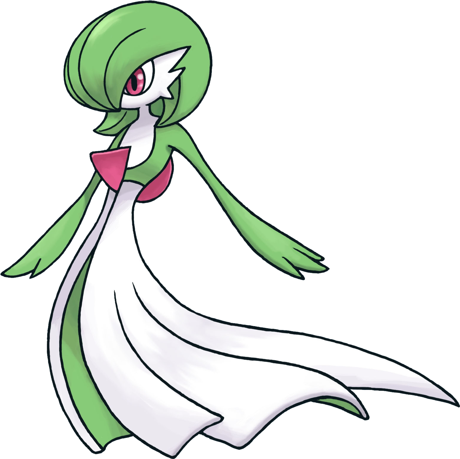 Pokemon Mystery Dungeon Blue Rescue Team Gardevoir Clipart (1552x1550), Png Download