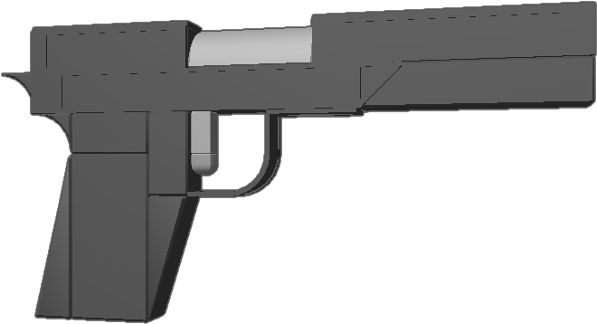 Pistol Clipart - Trigger - Png Download (768x768), Png Download