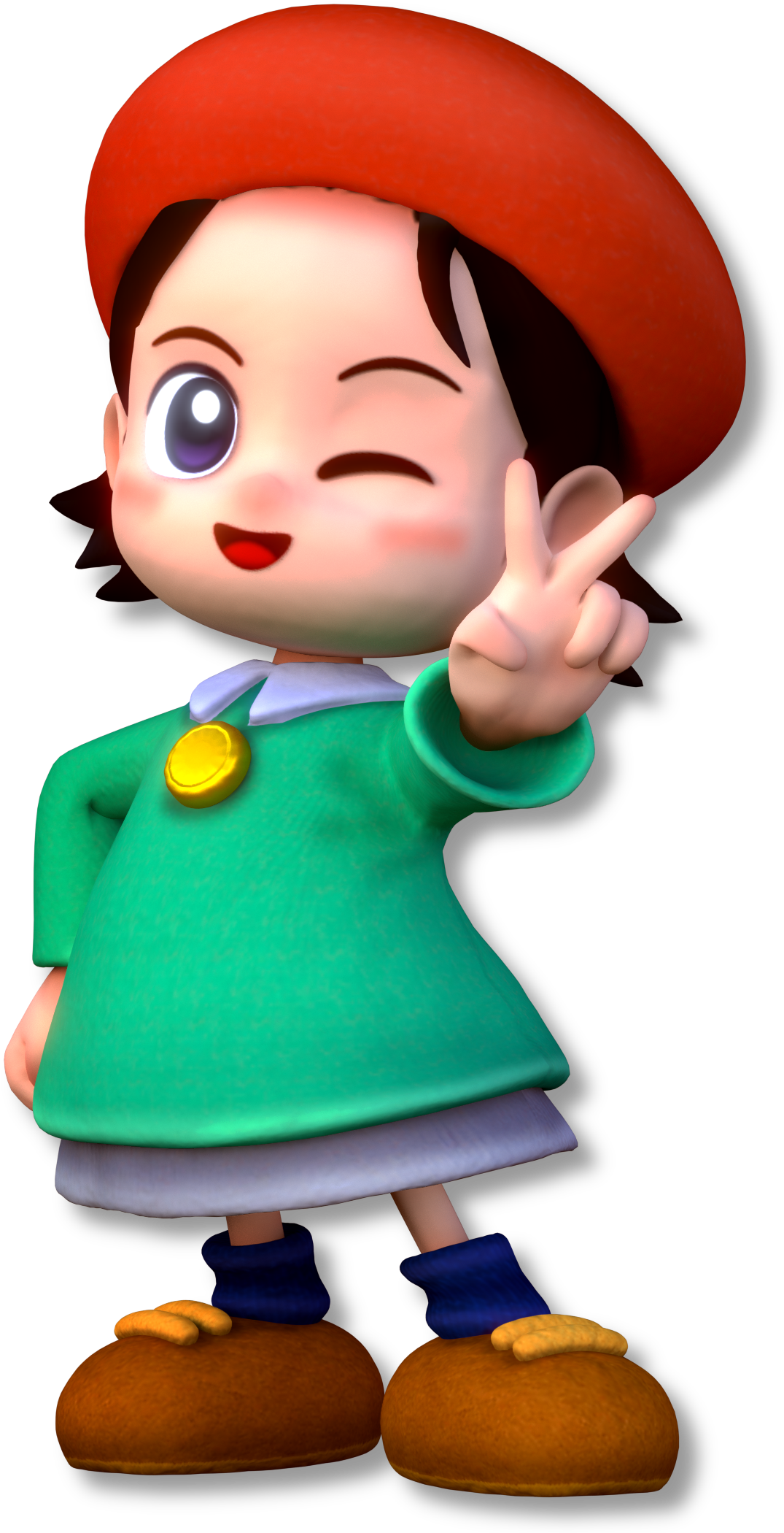 Adeleine Ksa - Kirby Adeleine Render Ksa Clipart (1106x2119), Png Download