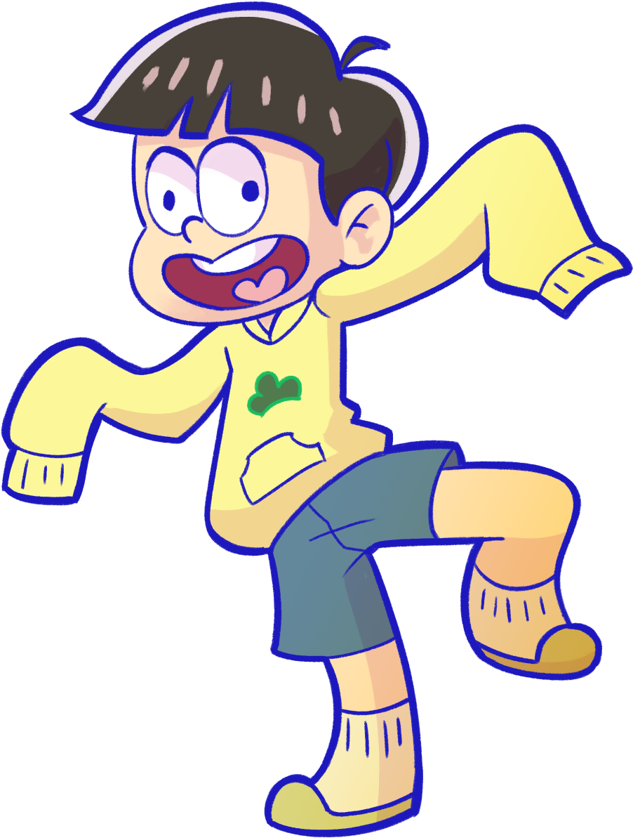 Noo❌noo Oso Kara Choro Ichi Jyushi Todo The Matsuno - Cartoon Clipart (1280x1280), Png Download