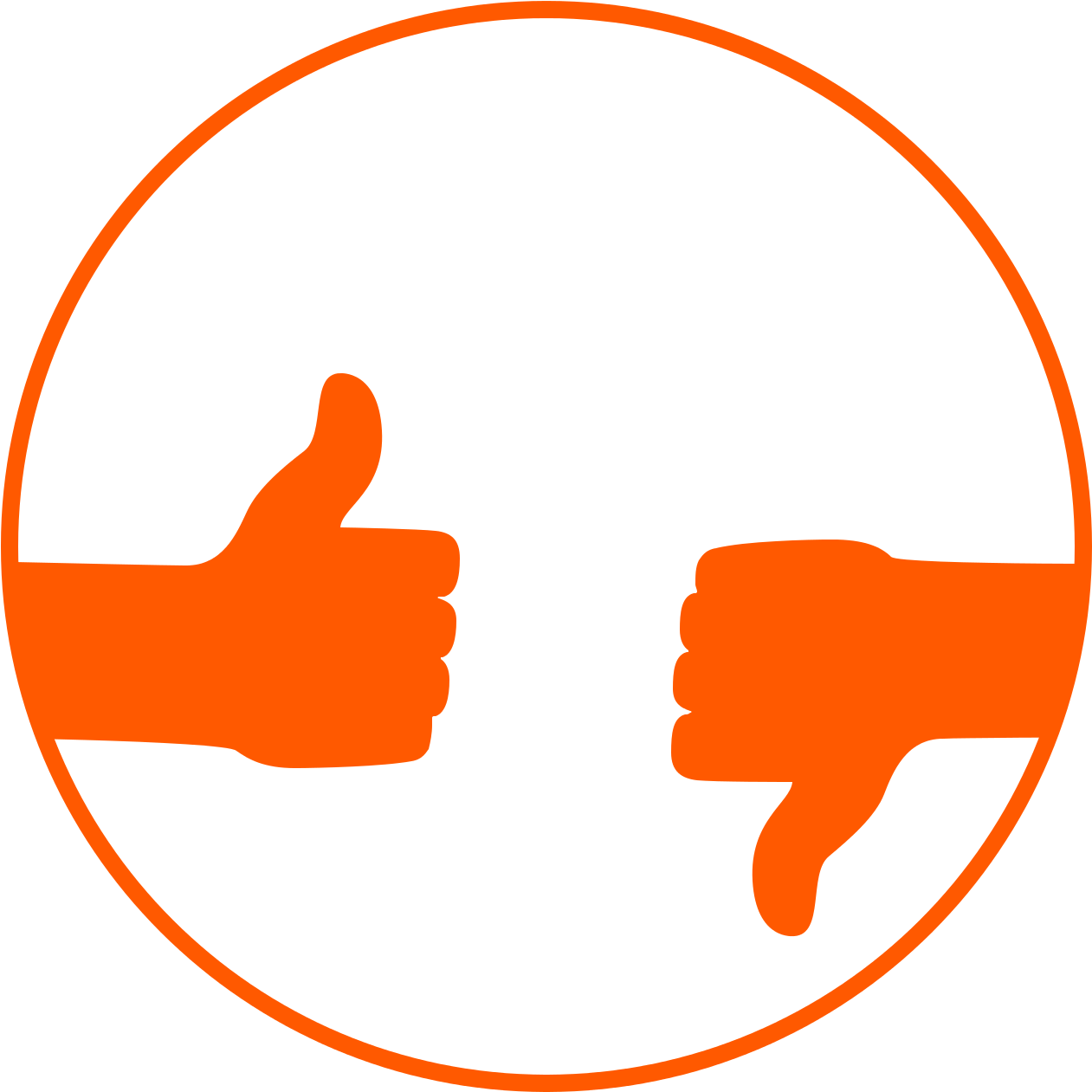 Voting Options - Circle Clipart (1400x1400), Png Download