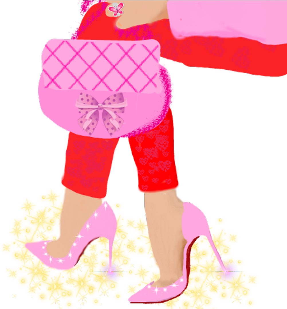#drawing #shoes #tacones #zapatosdibujo #dibujo #pink Clipart (1024x1077), Png Download