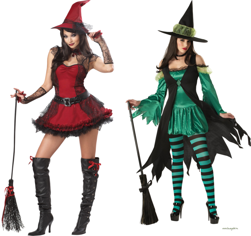 Witch Png, Download Png Image With Transparent Background, - Short Adult Witch Costume Clipart (800x751), Png Download