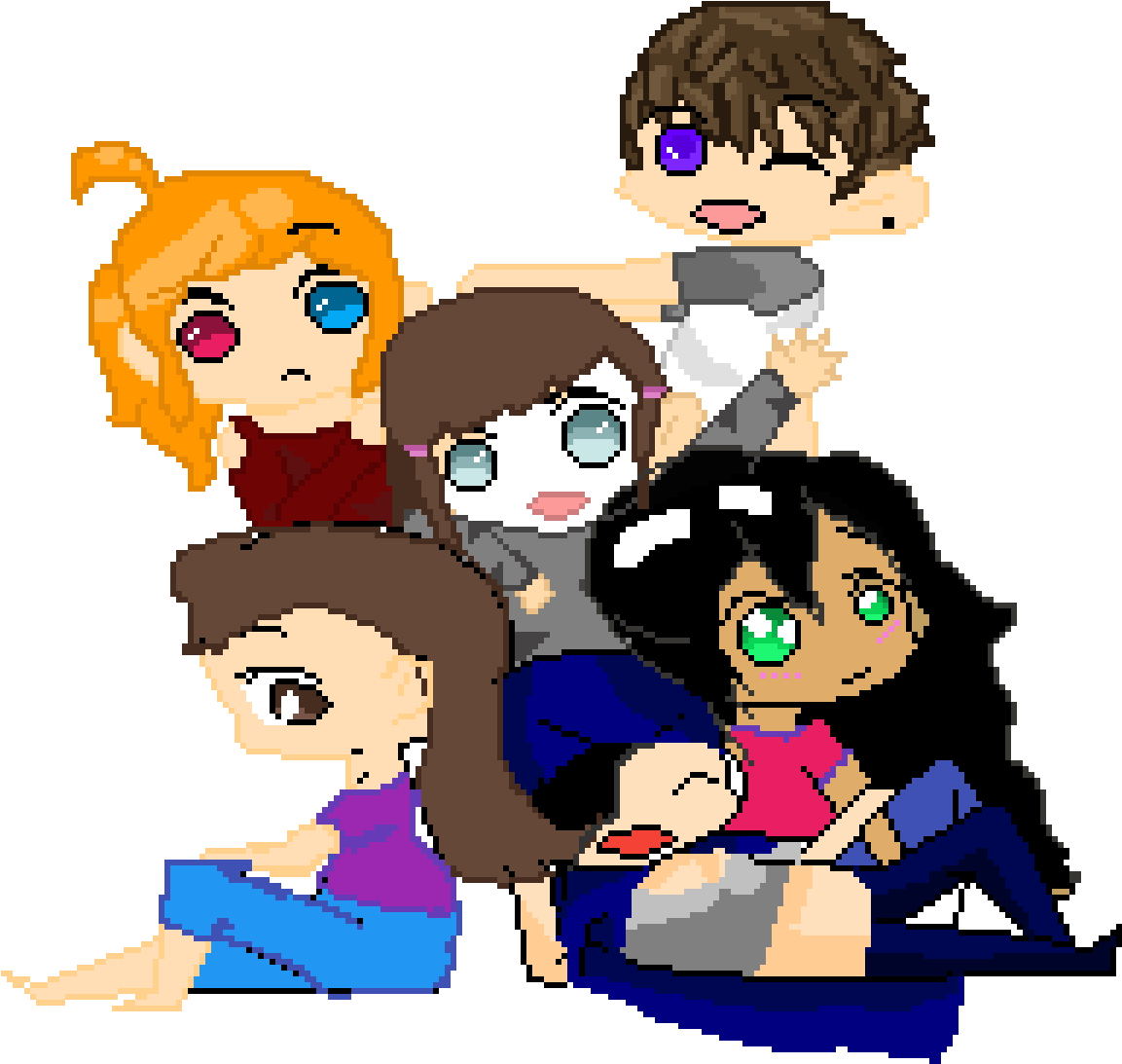 Friends - Cartoon Clipart (1200x1200), Png Download