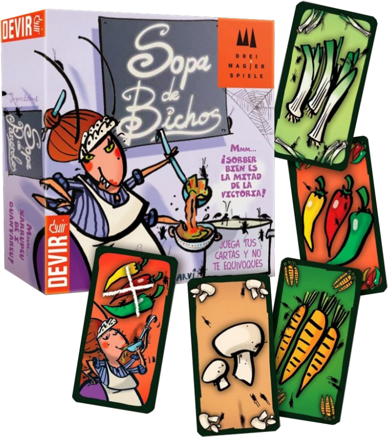 Bichos Sopa De Bichos Bodegon 2 - Tabletop Game Clipart (974x1000), Png Download