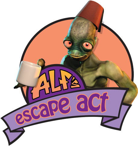 Alf Escape Logo - Cartoon Clipart (582x582), Png Download