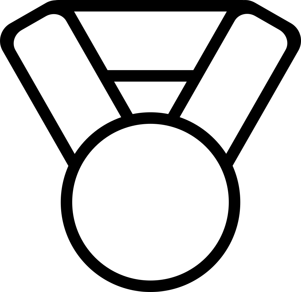 Png File - Medalla Para Pintar Clipart (980x950), Png Download