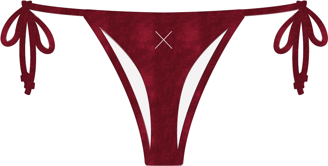 Rose Velvet Beachy Bottom - Boutinela Sea Blue Clipart (1200x900), Png Download