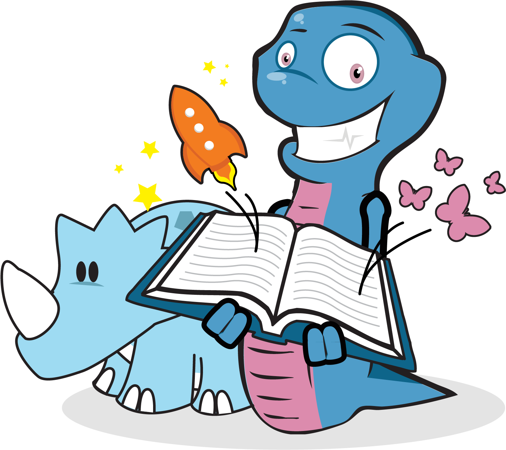 Story Bugs - Cartoon Clipart (2500x2500), Png Download