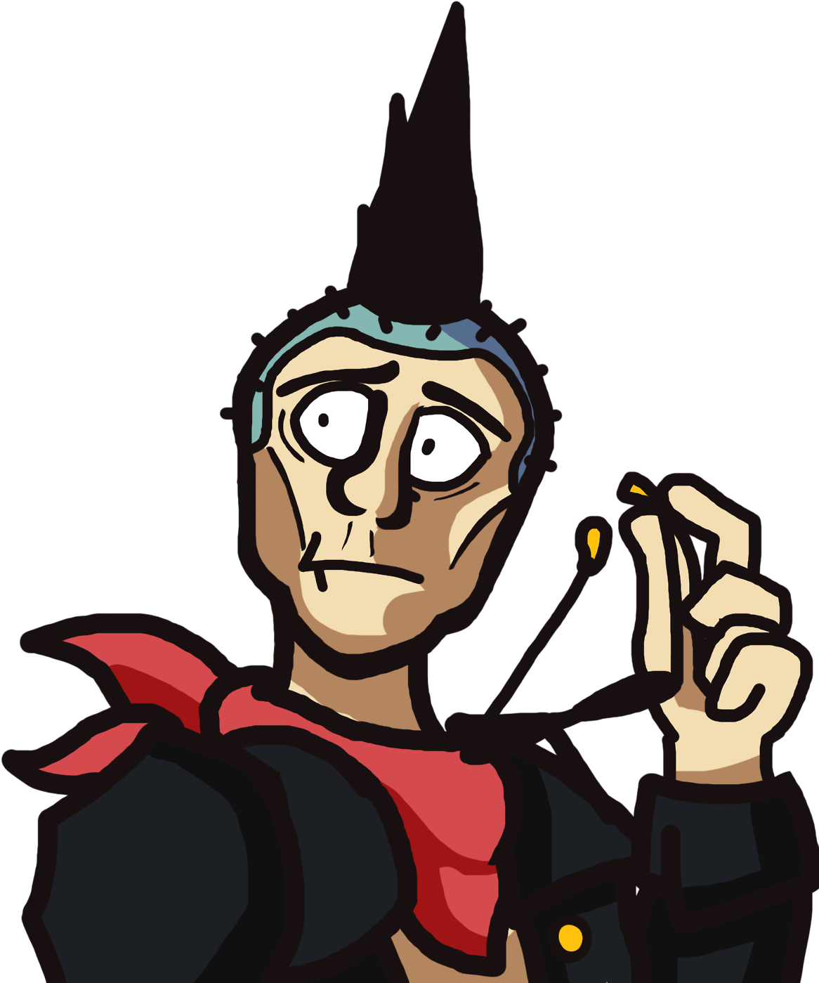 Tfw You Realize How Much Of A Doofus You Look Like - Beltboy Lisa The Hopeful Clipart (1280x1422), Png Download