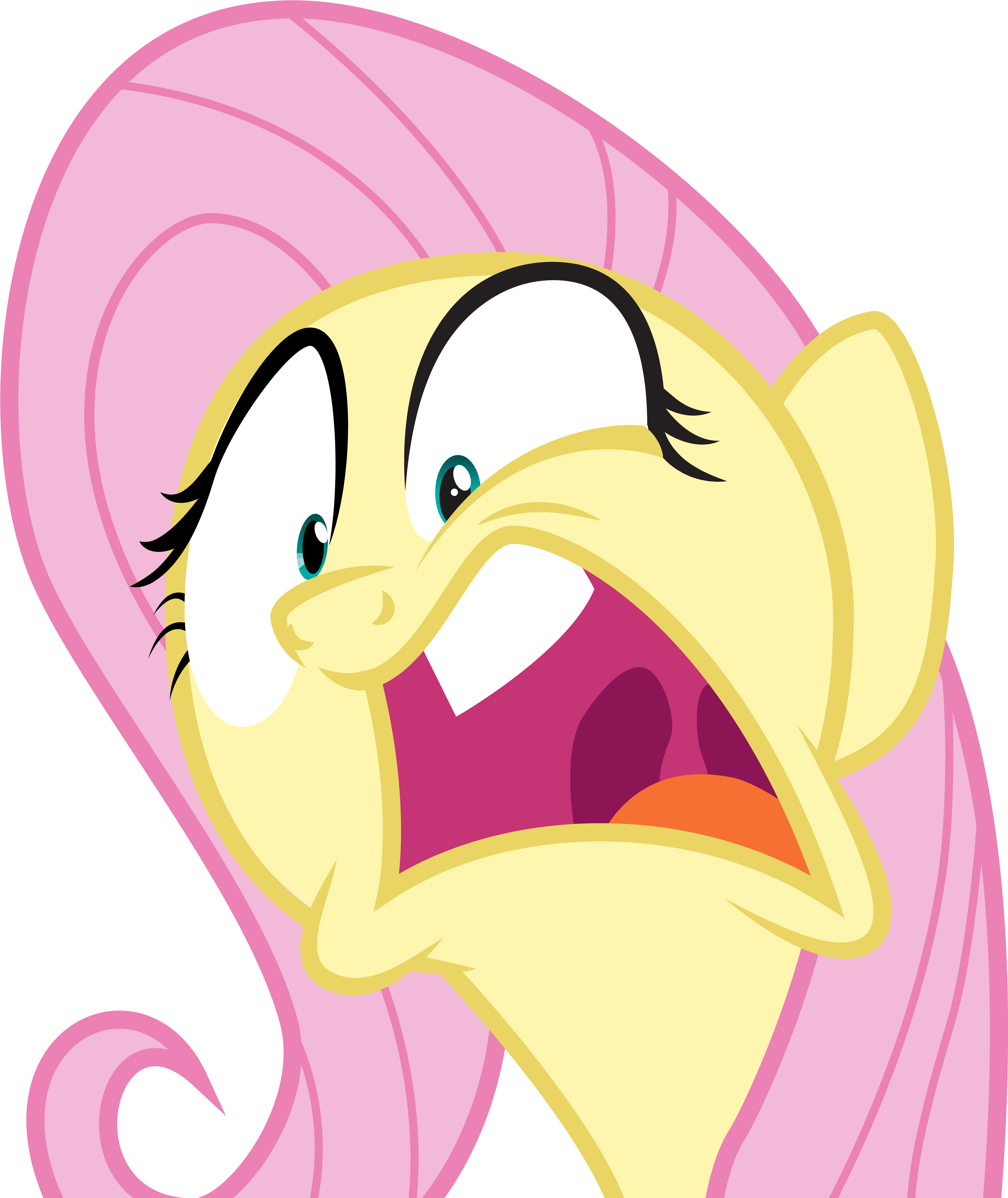 Frustrated Fluttershy By Spydol Frustrated Fluttershy - Fluttershy Expressions Clipart (6231x7402), Png Download