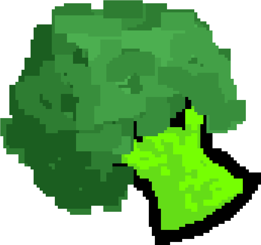 Broccoli - Anti Aliasing Clipart (1200x1200), Png Download