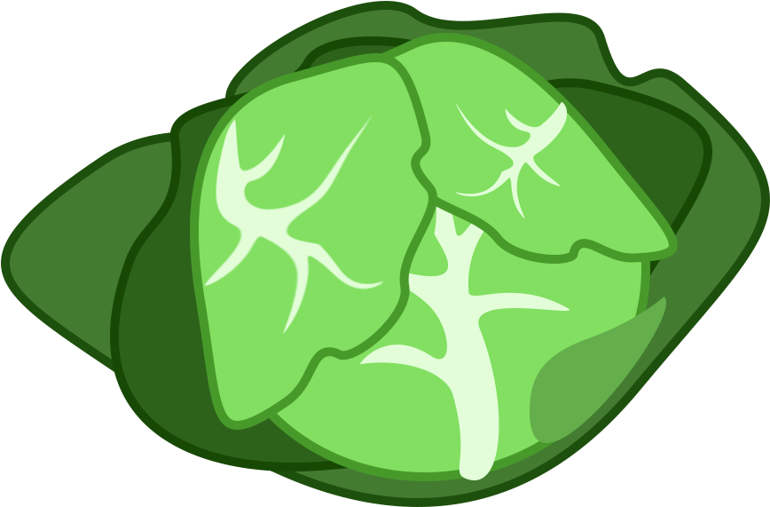 Cabbage - Emblem Clipart (912x608), Png Download