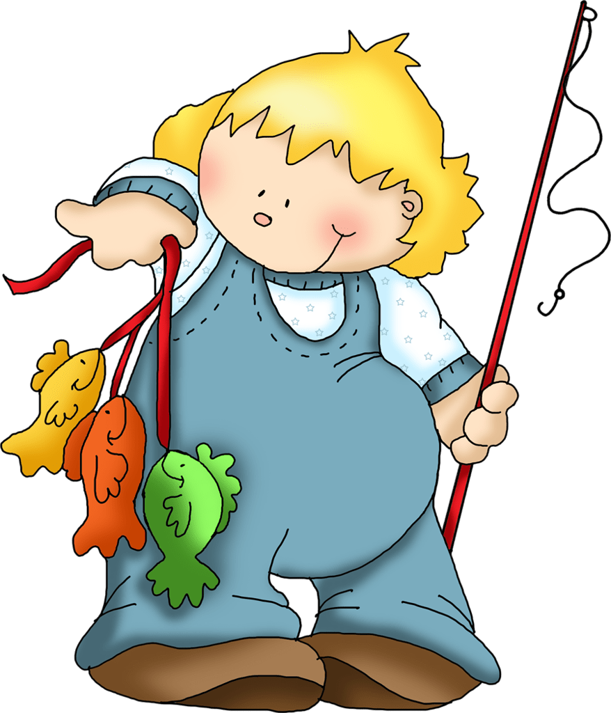 Developing Country Clipart 3 By John - Clipart Of Catching Fish - Png Download (878x1024), Png Download