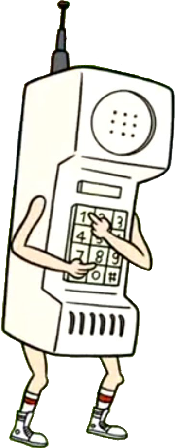 The Master Prank Caller Clipart (360x919), Png Download