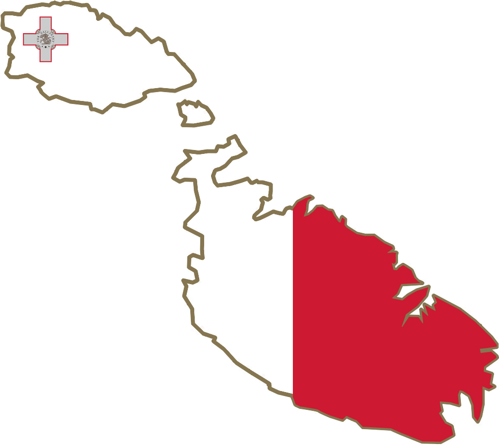 Area - Malta Flag Clipart (1100x986), Png Download