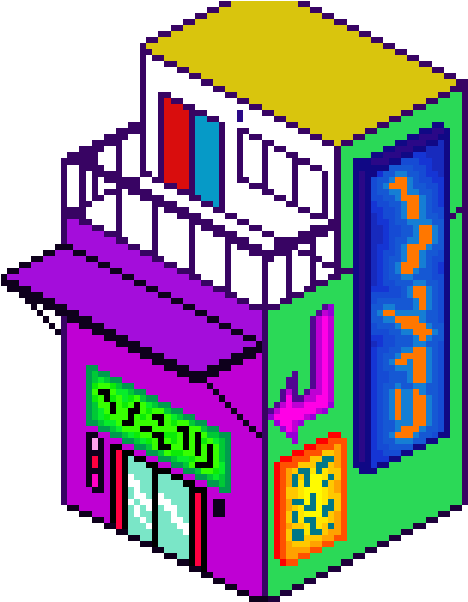 The Half Finished Motel - Pixel Clipart (1200x1200), Png Download