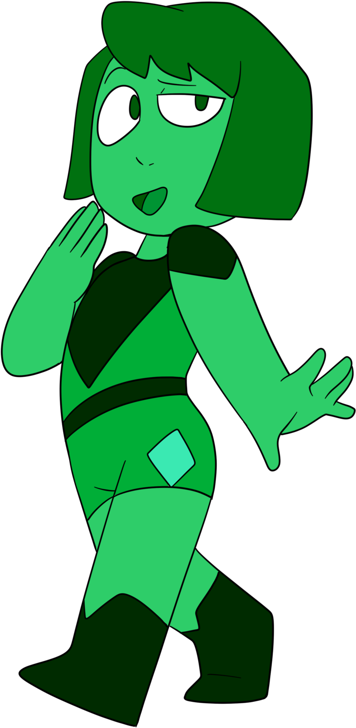 Emerald Gems Tend To Be Trouble Makers, And As A Team - Cartoon Clipart (1280x1679), Png Download