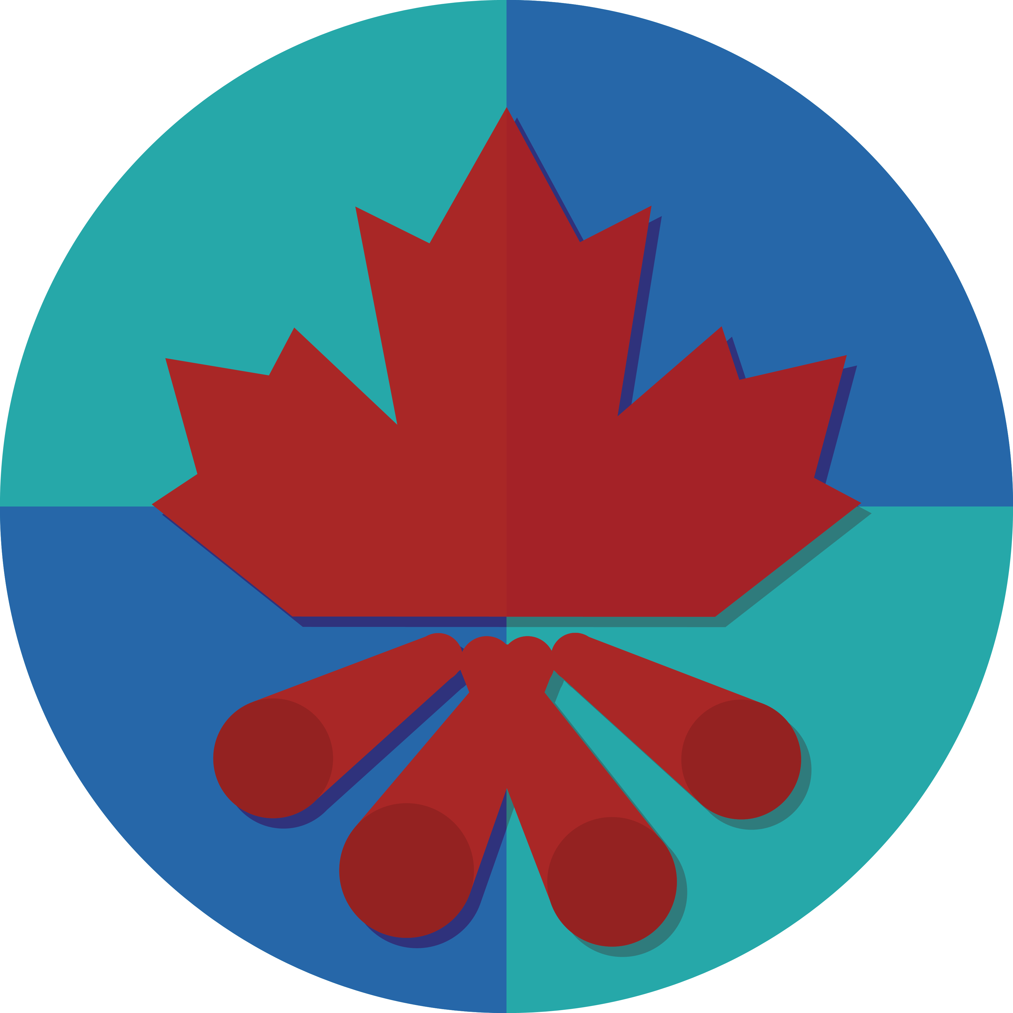 Colour - Emblem Clipart (3424x3424), Png Download