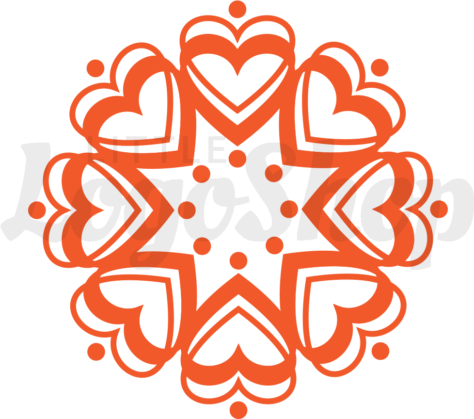 Folkheart - Heart Clipart (1000x1000), Png Download