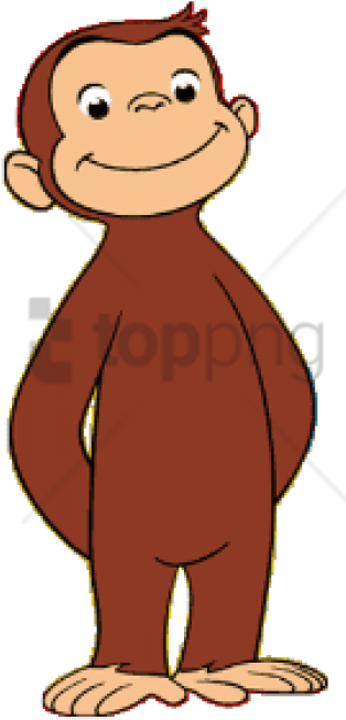 Free Png Download Curious George Posing Clipart Png - Curious George The Monkey Transparent Png (480x700), Png Download