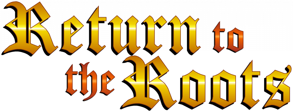 Return To The Roots Clipart (1024x392), Png Download
