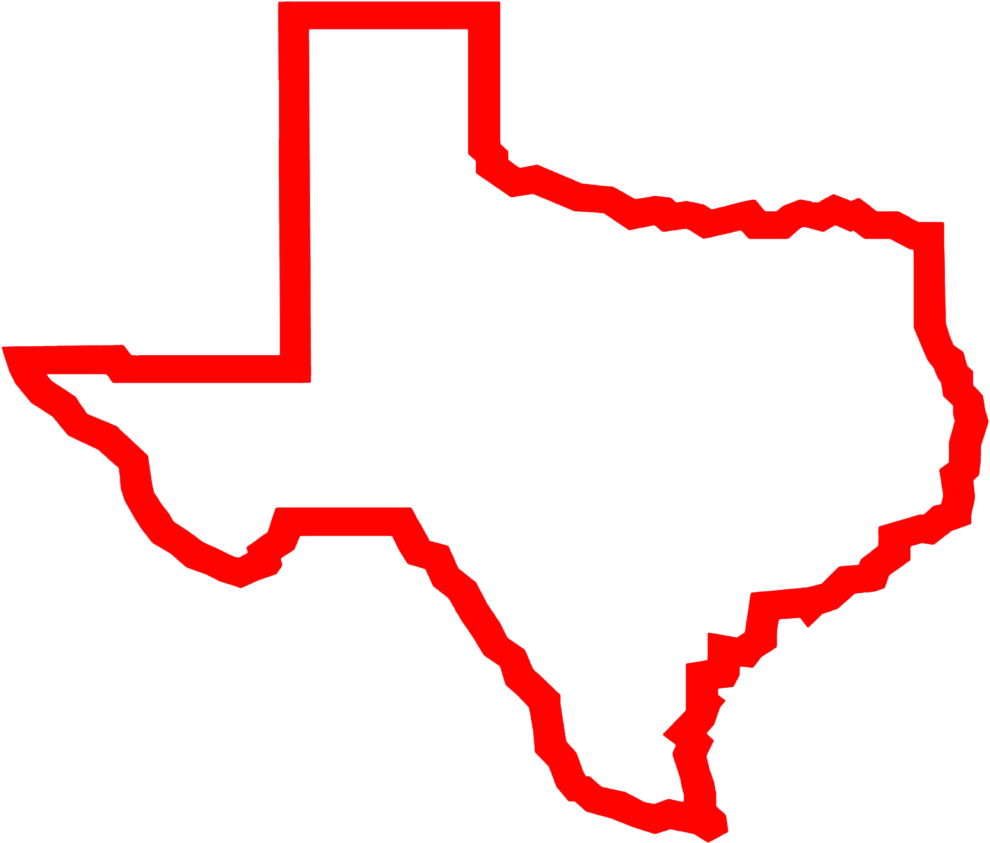 28 - 3 Million - Easy Drawing Of Texas Clipart (1024x872), Png Download