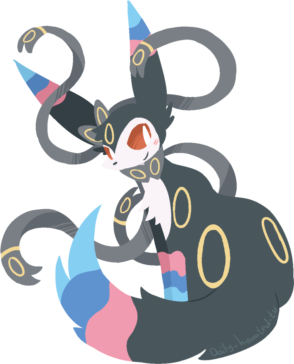 Ask Shiny Umbreon Png Ask Shiny Umbreon - Cartoon Clipart (1027x1271), Png Download