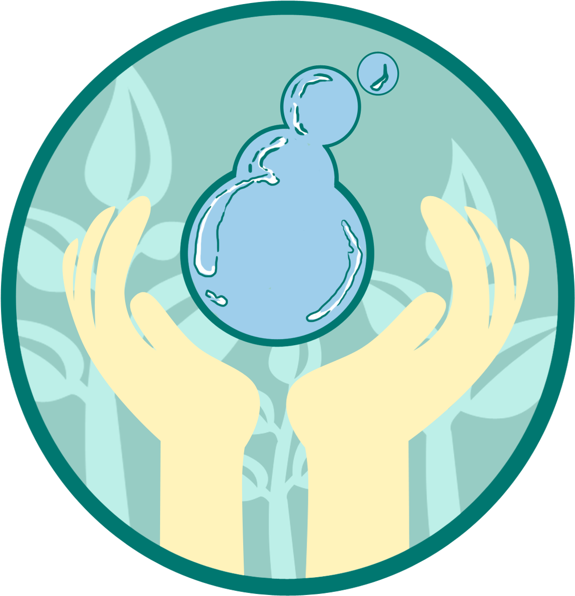 Water Based Inks - Circle Clipart (1135x1176), Png Download