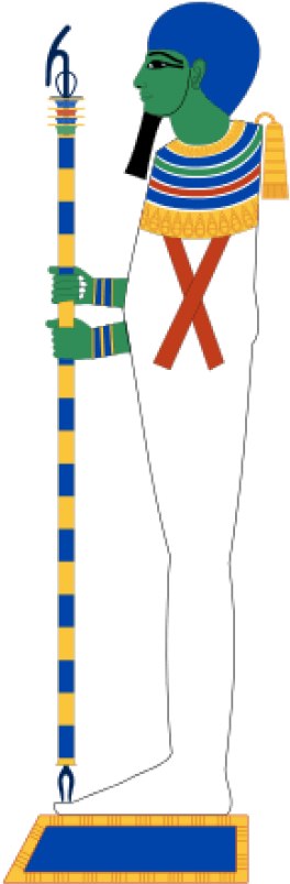 Ptah - Ptah God Clipart (400x823), Png Download