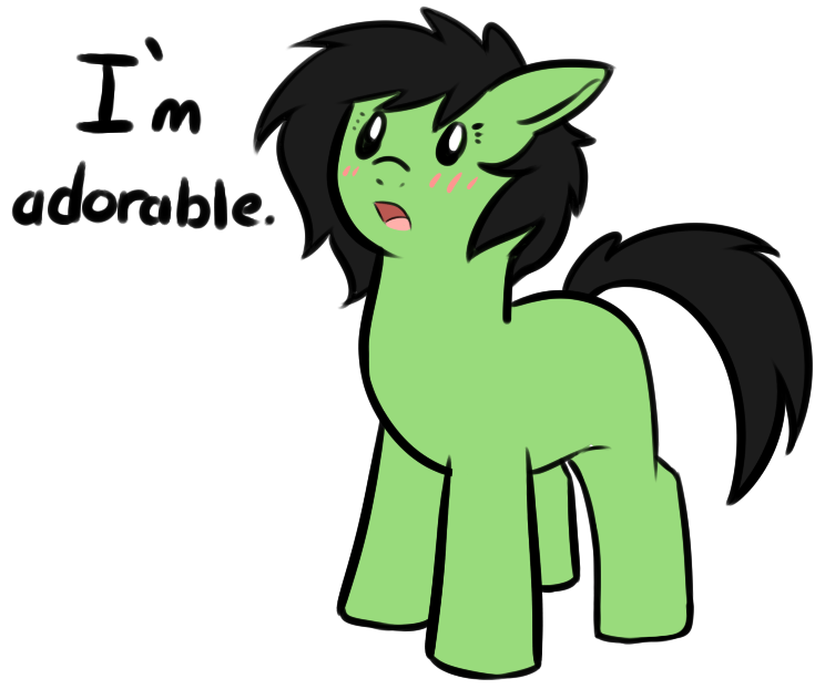 Cutelewds, Blushing, Female, Filly, Oc, Oc - Cartoon Clipart (901x706), Png Download