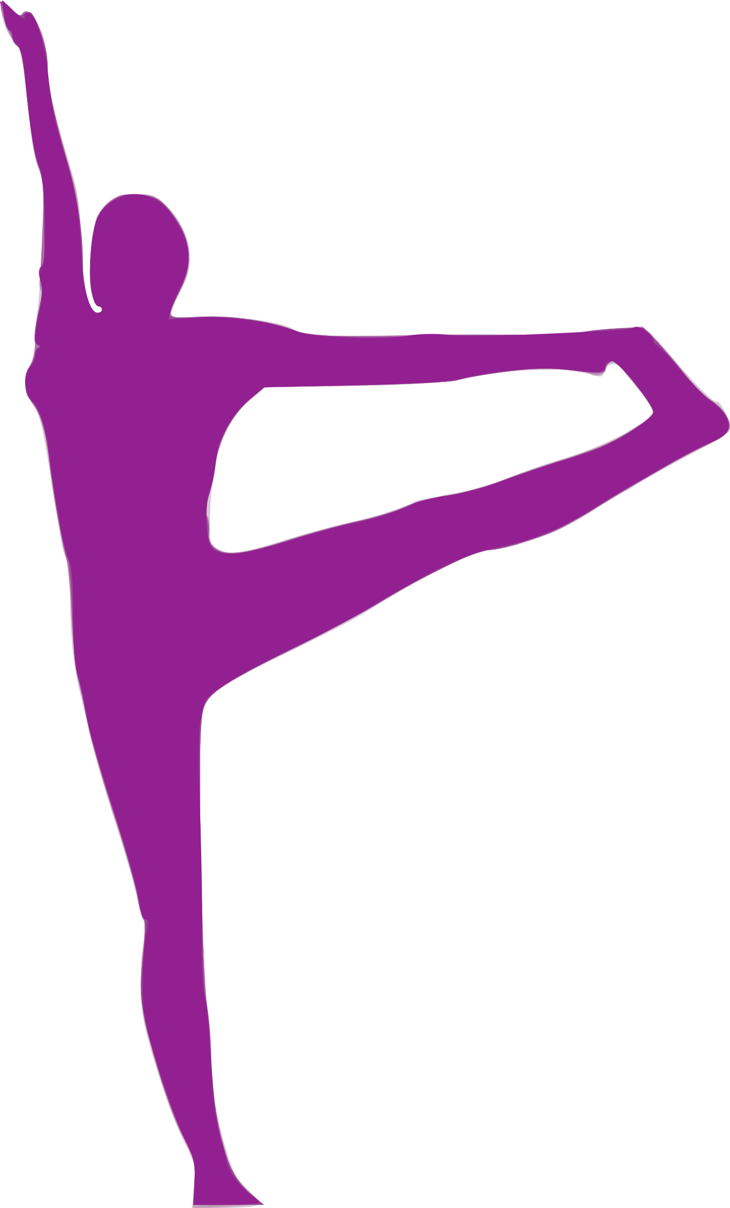 This Free Icons Png Design Of Silhouette Danse 33 Clipart (1451x2400), Png Download