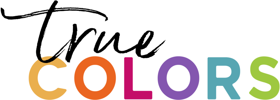 Tc Justtext 01 - True Colors Logo Png Clipart (1000x440), Png Download