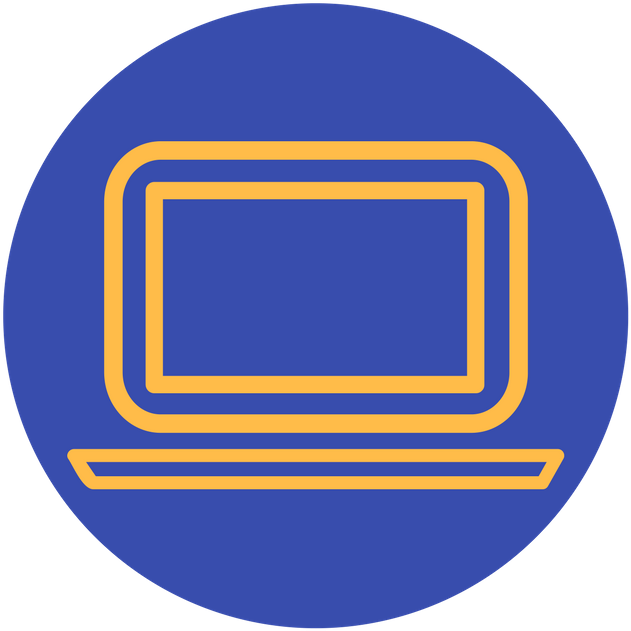 Icon Virtuallibrary - Circle Clipart - Full Size Clipart (#3876448 ...