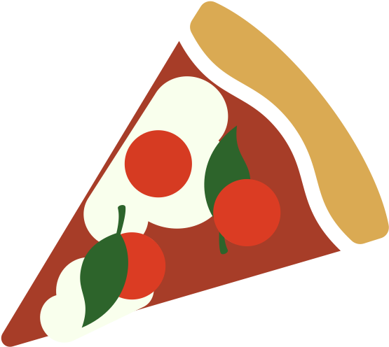 Pizza Slice Clipart (715x687), Png Download