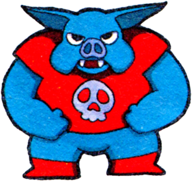 Ganonloz2 - Legend Of Zelda 1 Ganon Clipart (669x630), Png Download