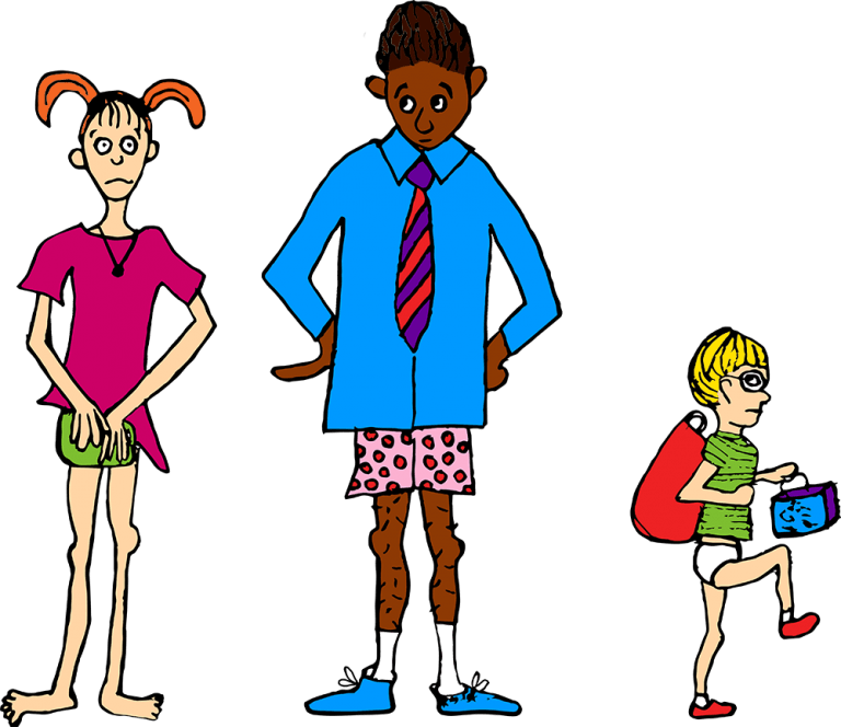 “because No One Should Leave Home Without Pants On - Cartoon Clipart (768x664), Png Download